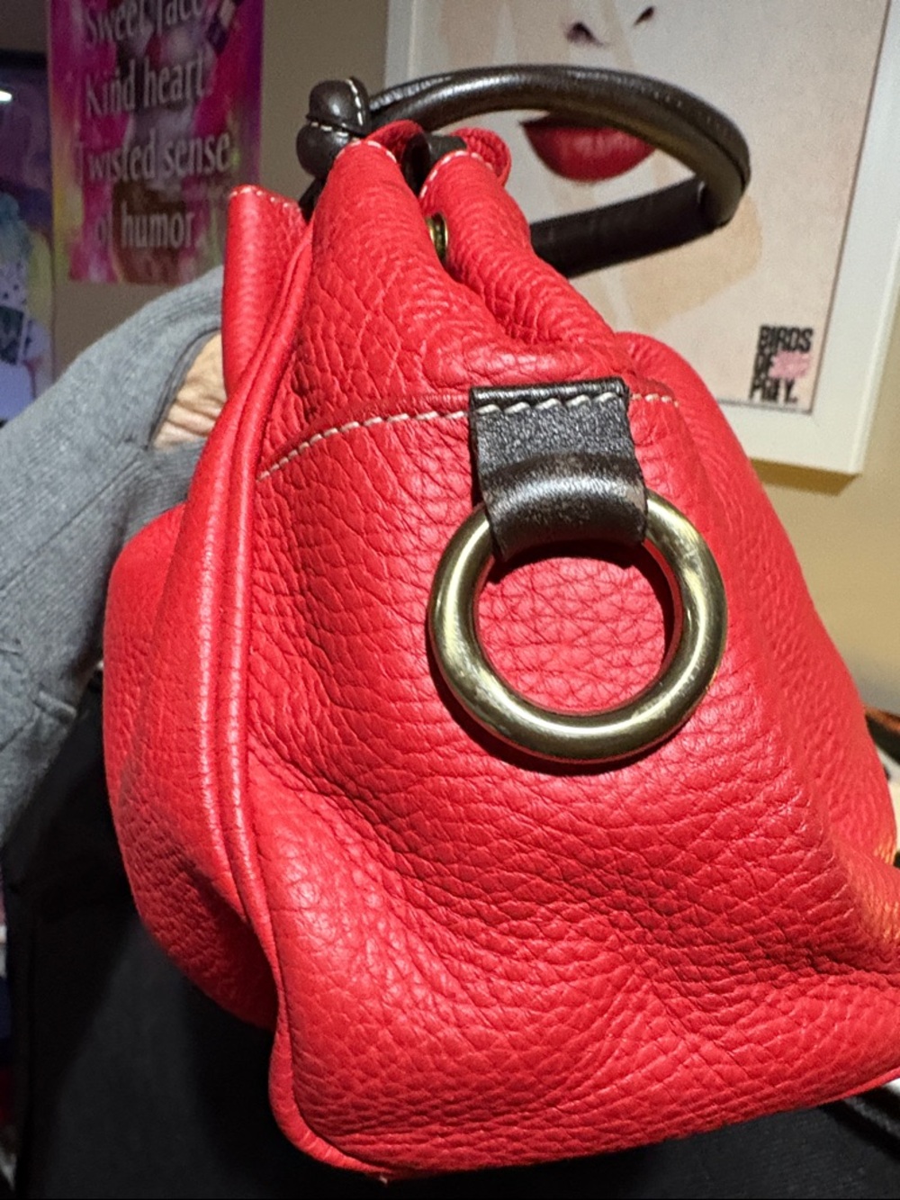 PUNTOTRES  hand bag FIRM $89 seebelow 👇EUC - Picture 8 of 13